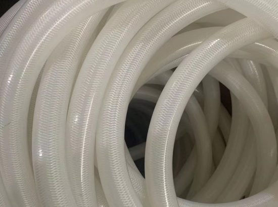 silicone braided tube